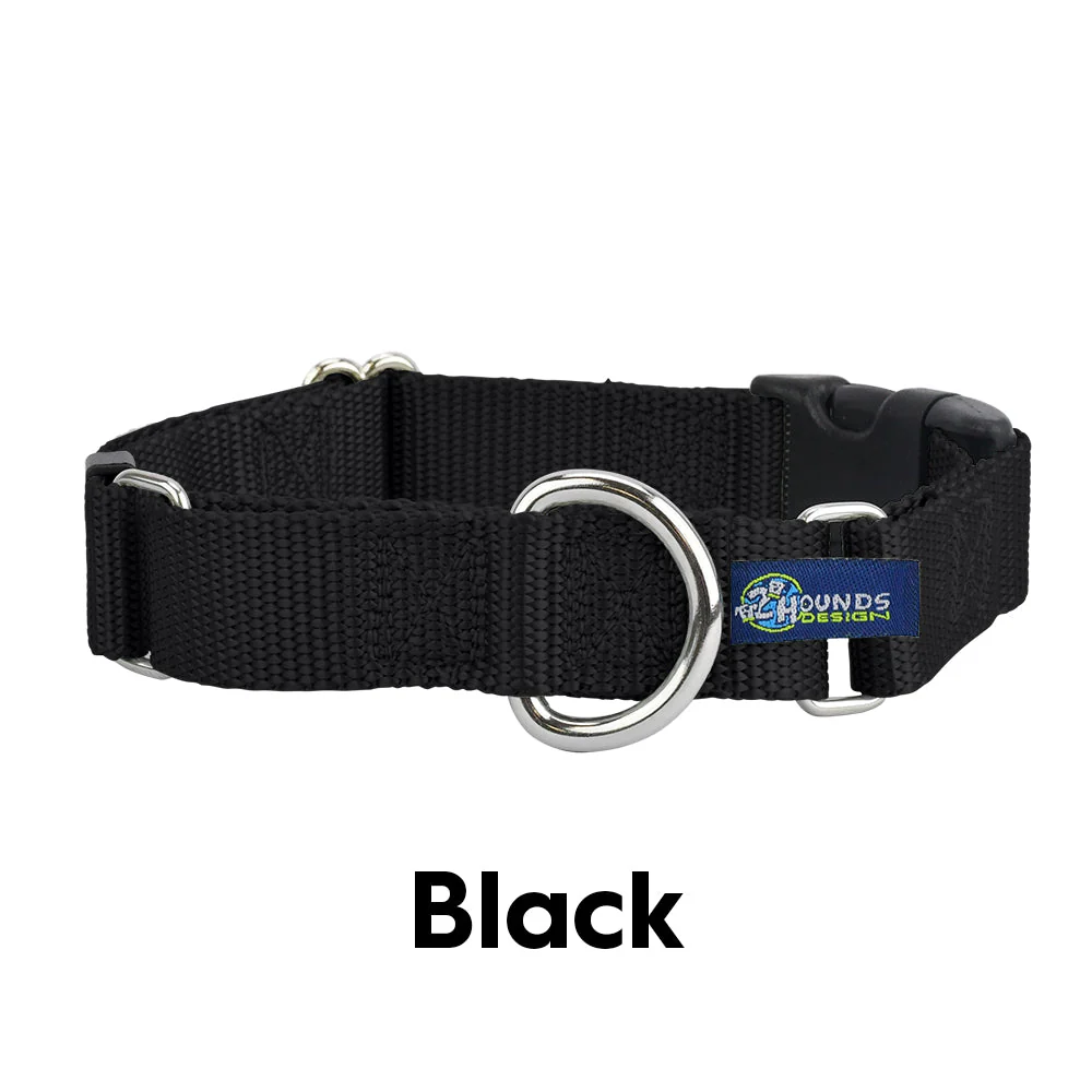 5/8″ and 1″ Black Nylon Dog Collars - Image 3
