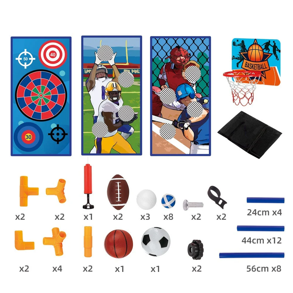 5-in-1 Basketball Shooting Stand Toy Set - Image 3