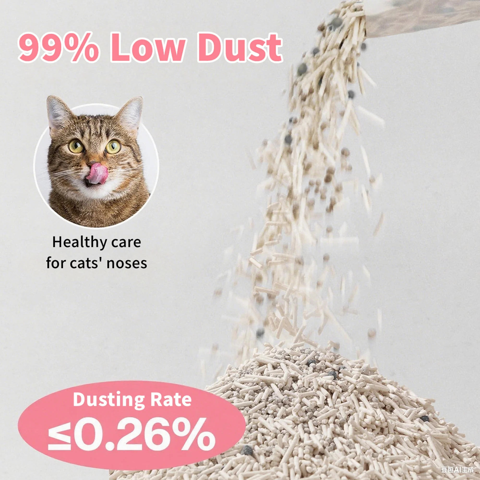 5-In-1 Cat Litter White Blosoom Scent, Yucca Enhanced - Image 3