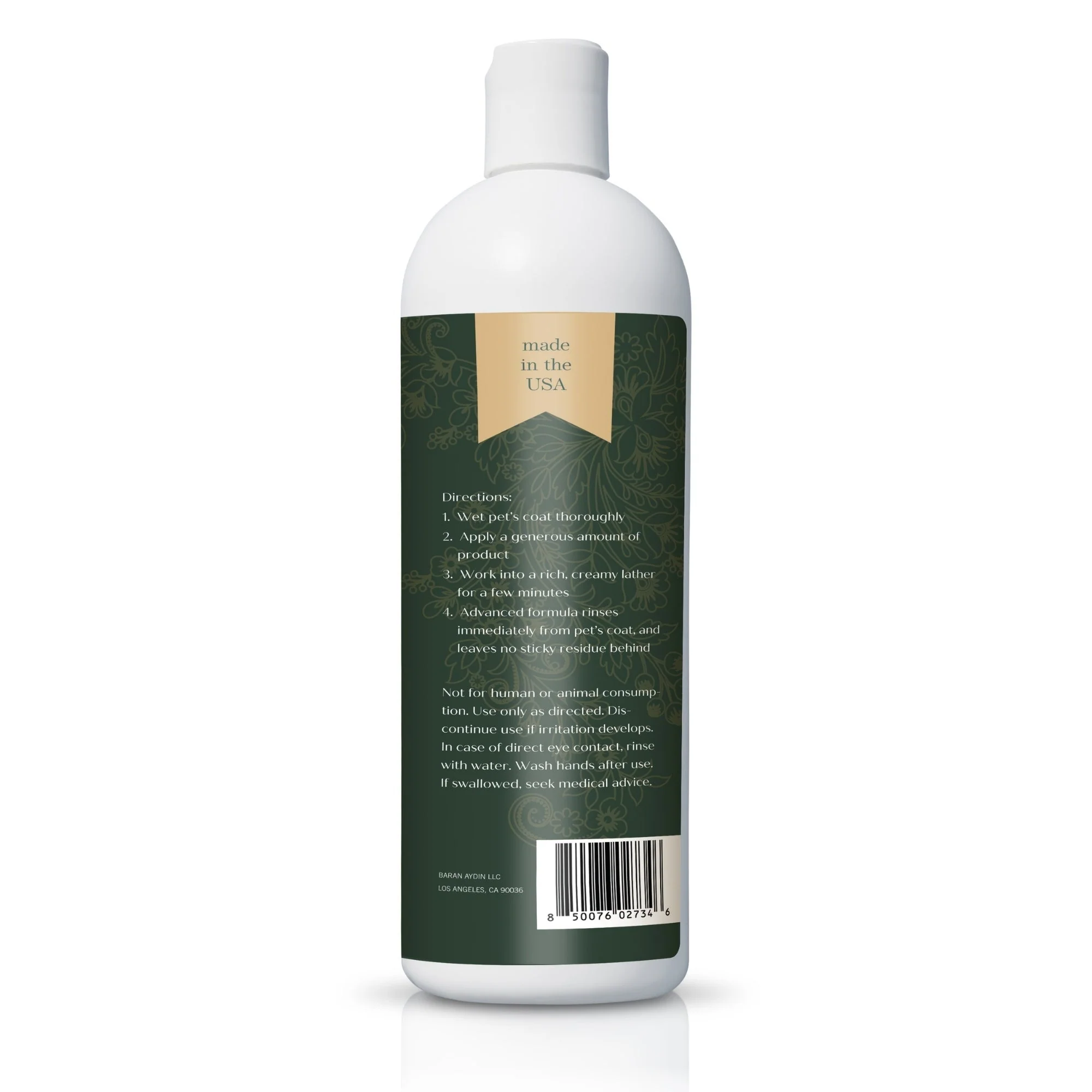 5-in-1 Dog Shampoo – Cleans, Conditions, Deodorizes, Moisturizes & Detangles – with Coconut, Oatmeal & Aloe – for Sensitive Skin – 16 fl oz - Image 8