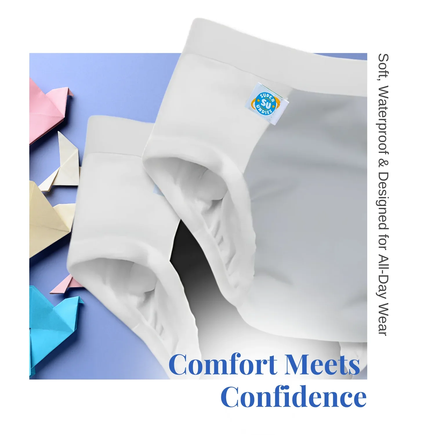 (5 Pack)  3-in-1 Diapers for Big Kids & 3 Liners - Image 8