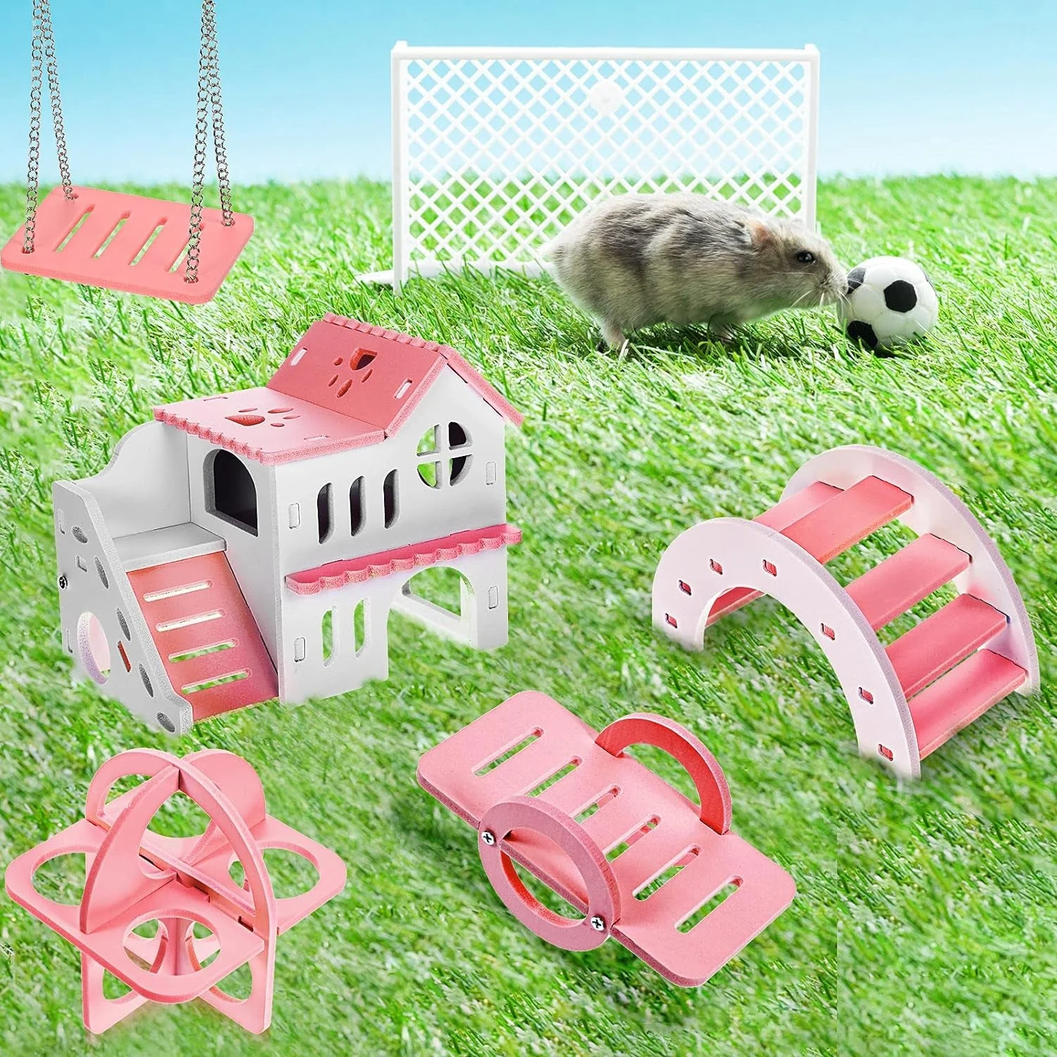 5 Pieces Hamster Toys - Image 7