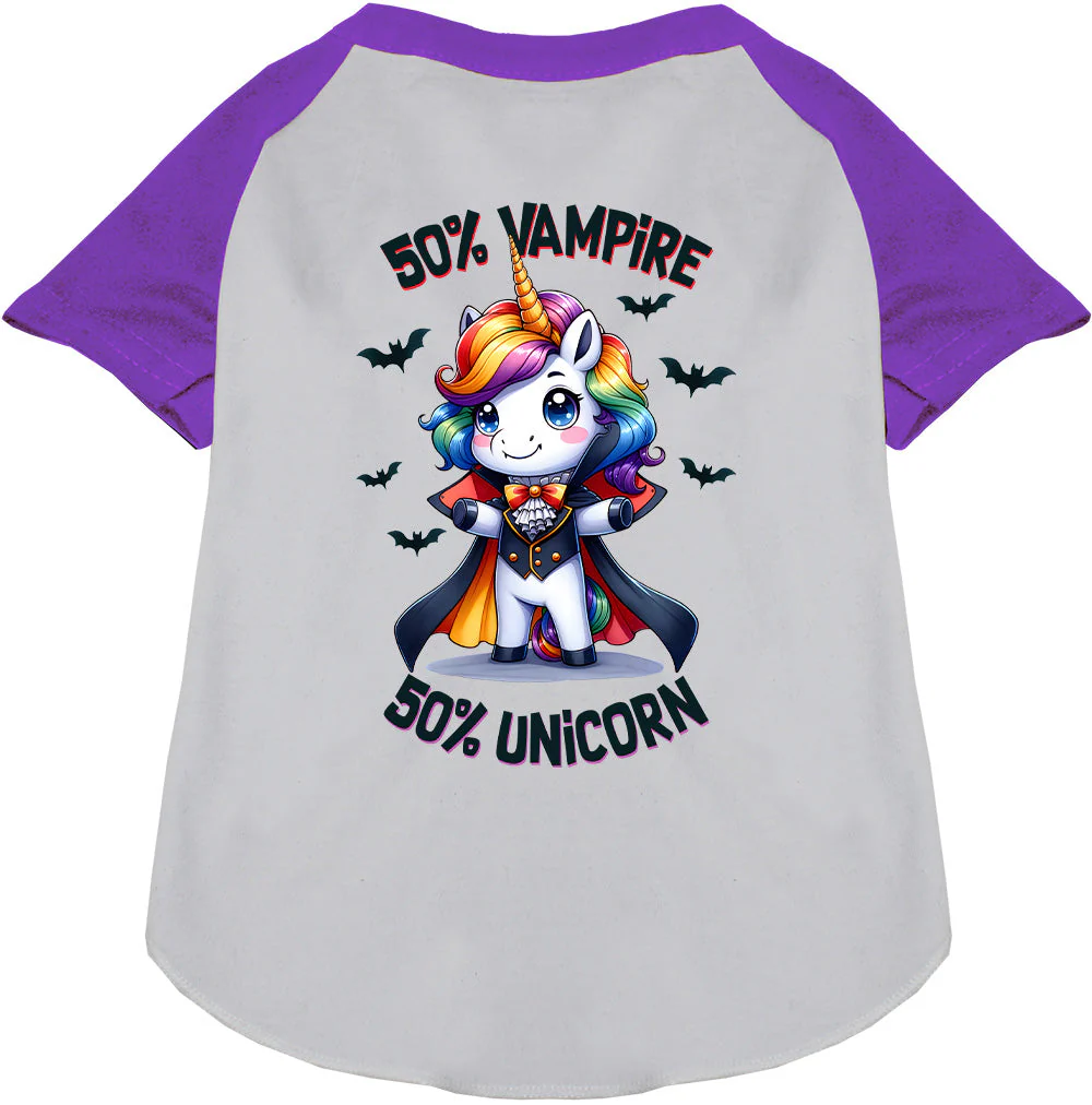 50 Percent Vamp and Uni Pet Raglan Shirt - Image 5