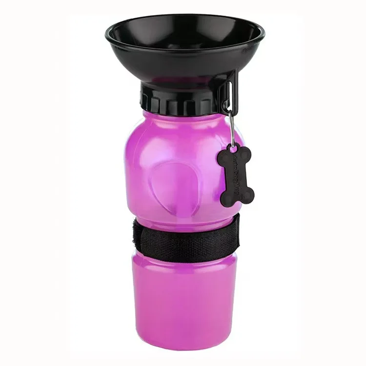 500ml Outdoor Portable Pet Water Bottle – Leakproof Dog & Cat Travel Cup with Drinking Bowl Feeder - Image 8