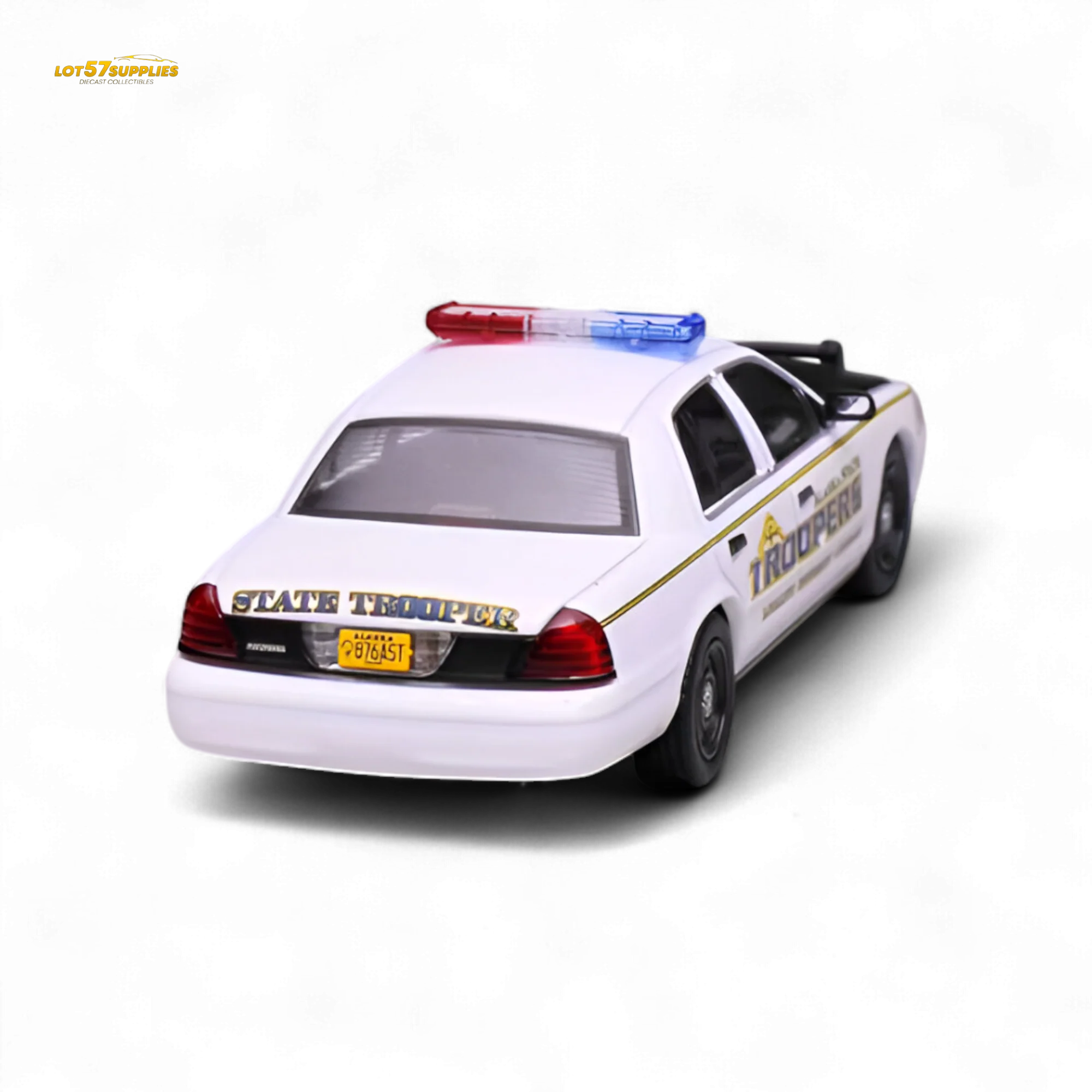 596 Ford Crown Victoria Alaska State Troopers 1:64 - Image 2