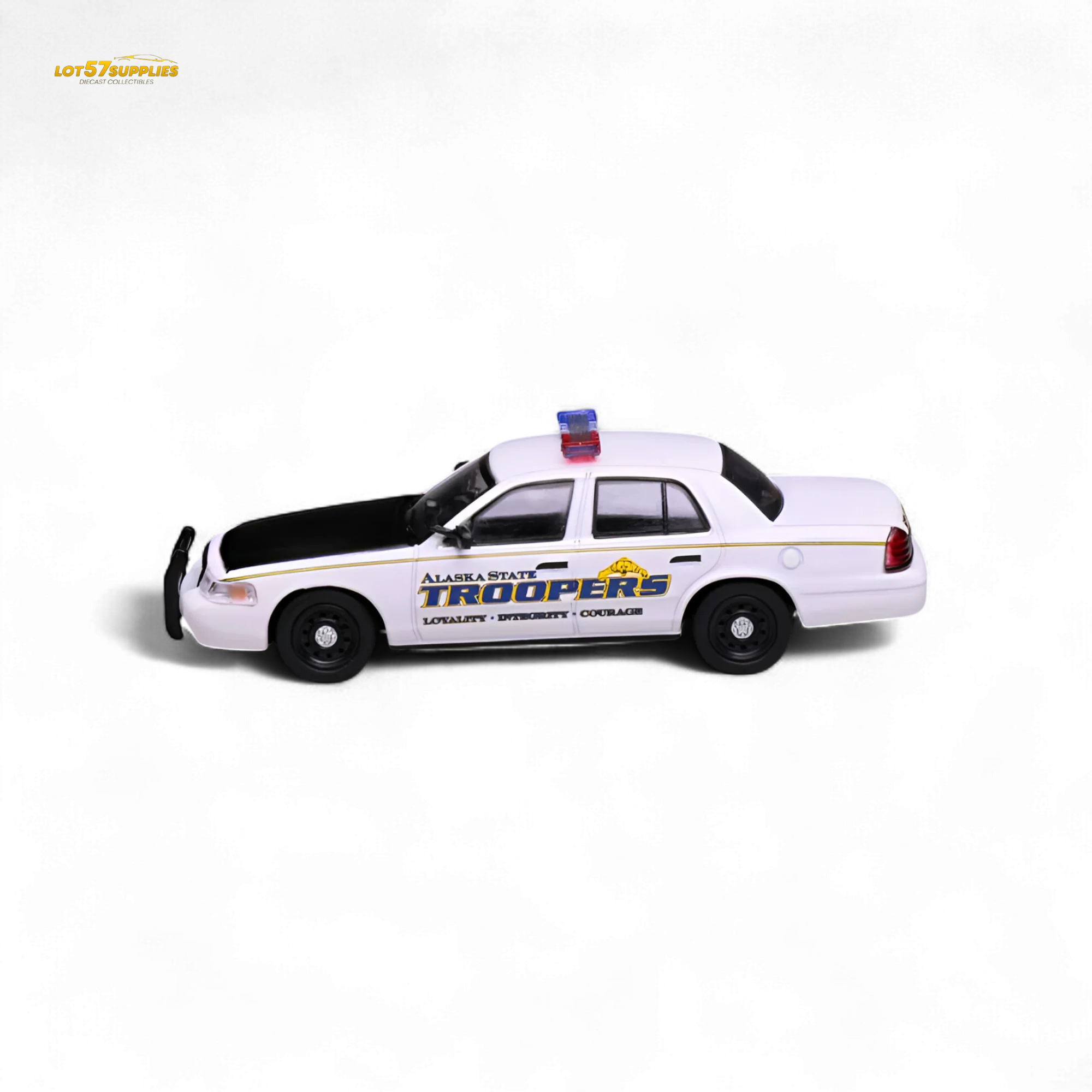 596 Ford Crown Victoria Alaska State Troopers 1:64 - Image 4