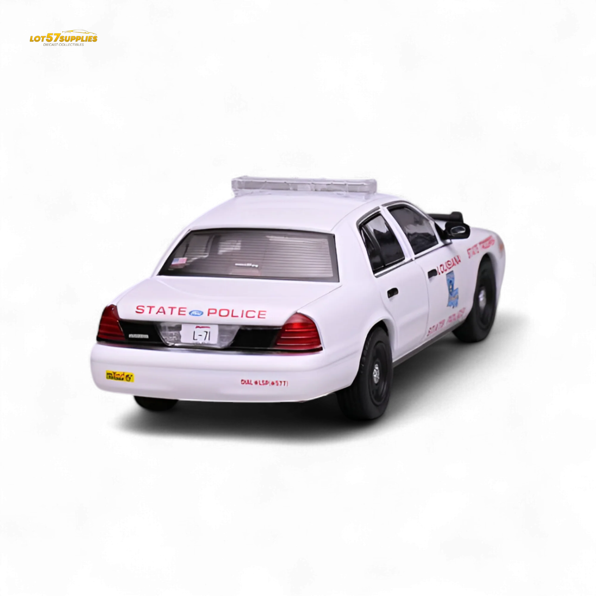 596 Ford Crown Victoria Louisiana State Police 1:64 - Image 2
