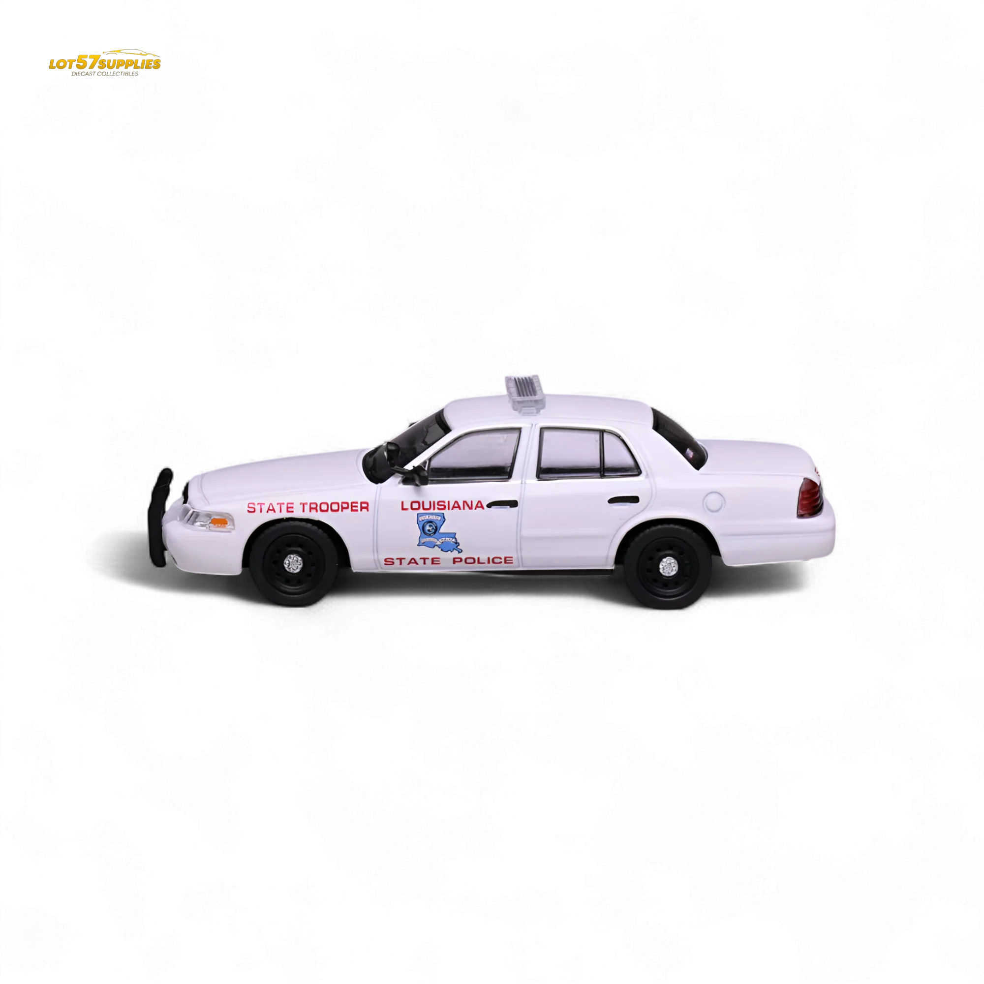 596 Ford Crown Victoria Louisiana State Police 1:64 - Image 3
