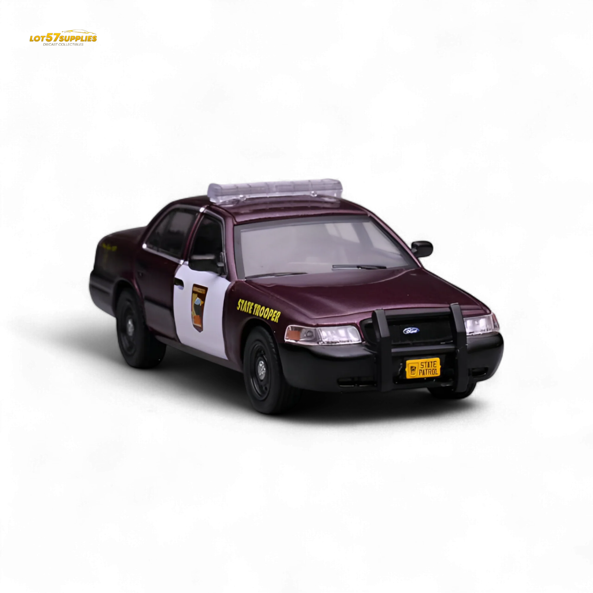 596 Ford Crown Victoria - Minnesota State Patrol 1:64 - Image 4