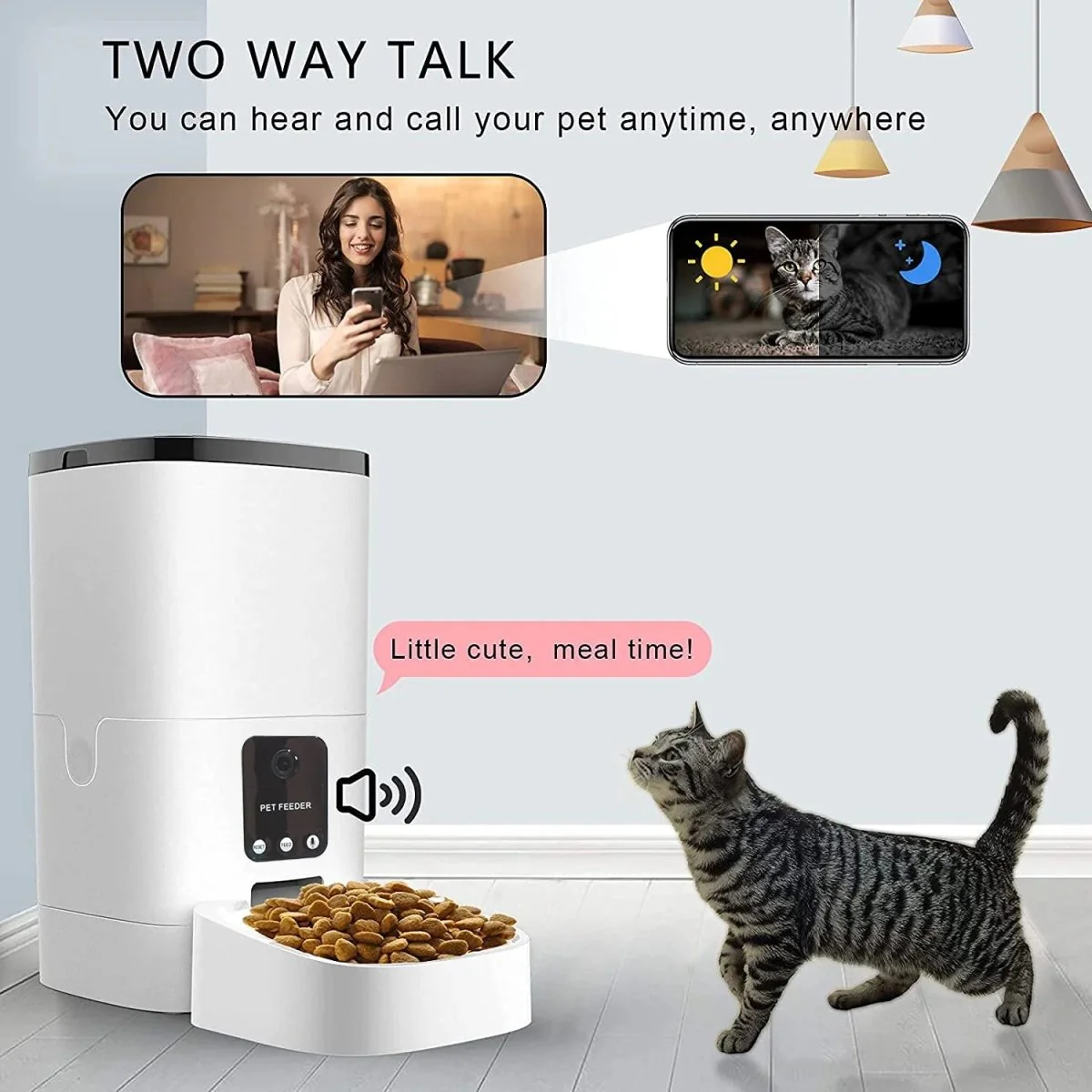 6L Automatic Pet Feeder with Camera&Wifi - Image 3