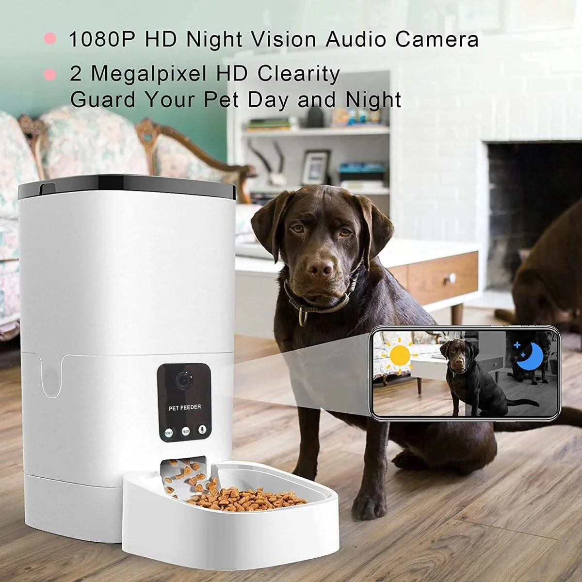 6L Automatic Pet Feeder with Camera&Wifi - Image 4