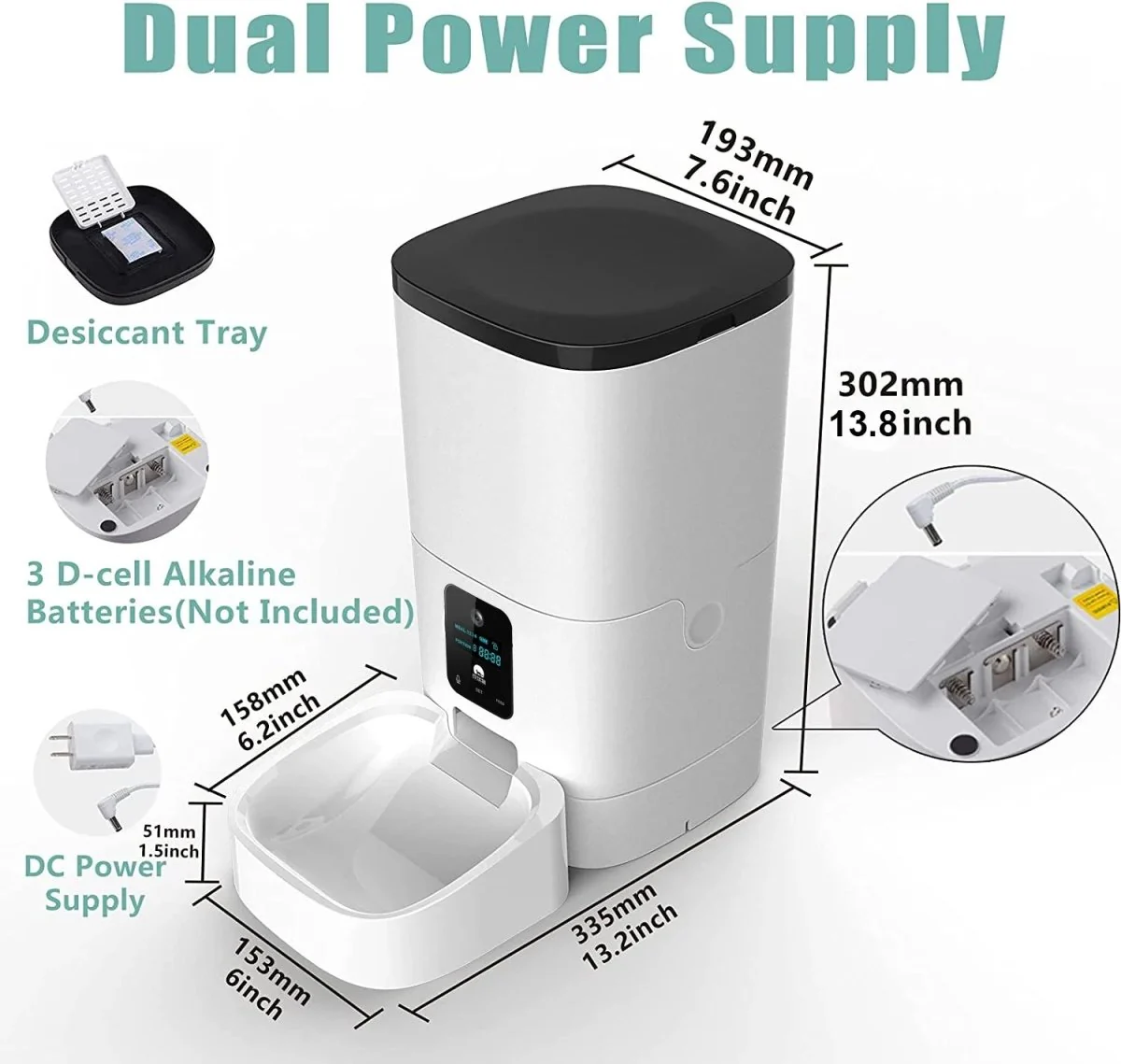 6L Automatic Pet Feeder with Camera&Wifi - Image 6
