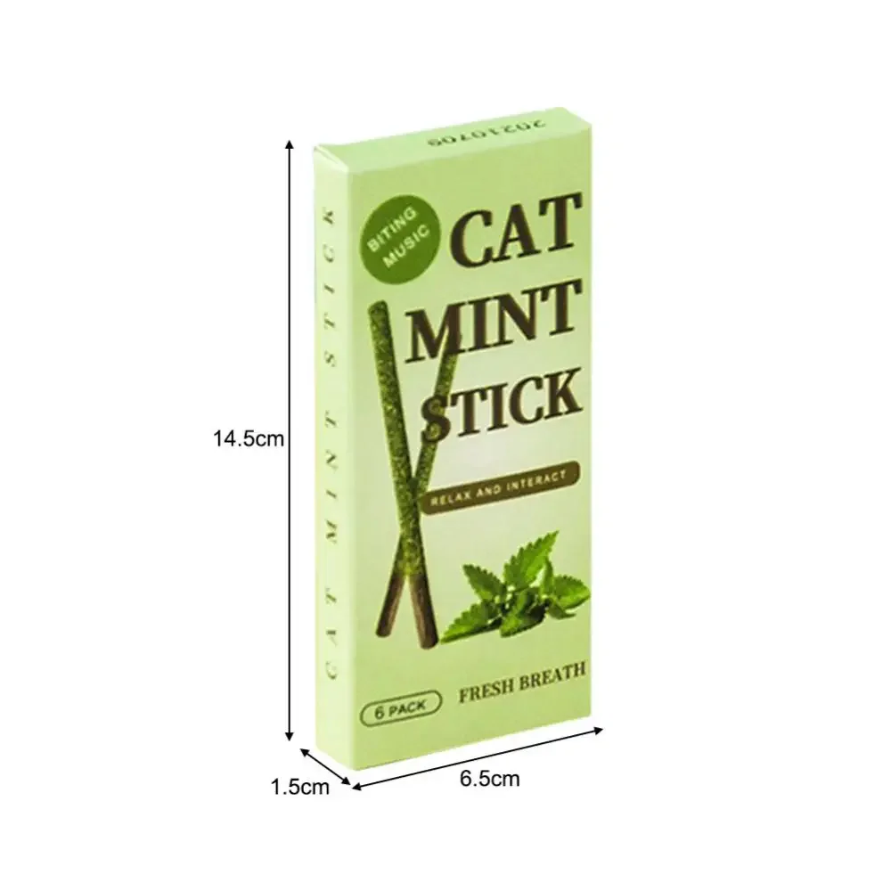 6PCS Natural Matatabi Cat Sticks – Silvervine Teeth Cleaning Treat & Cat Chew Toy - Image 7