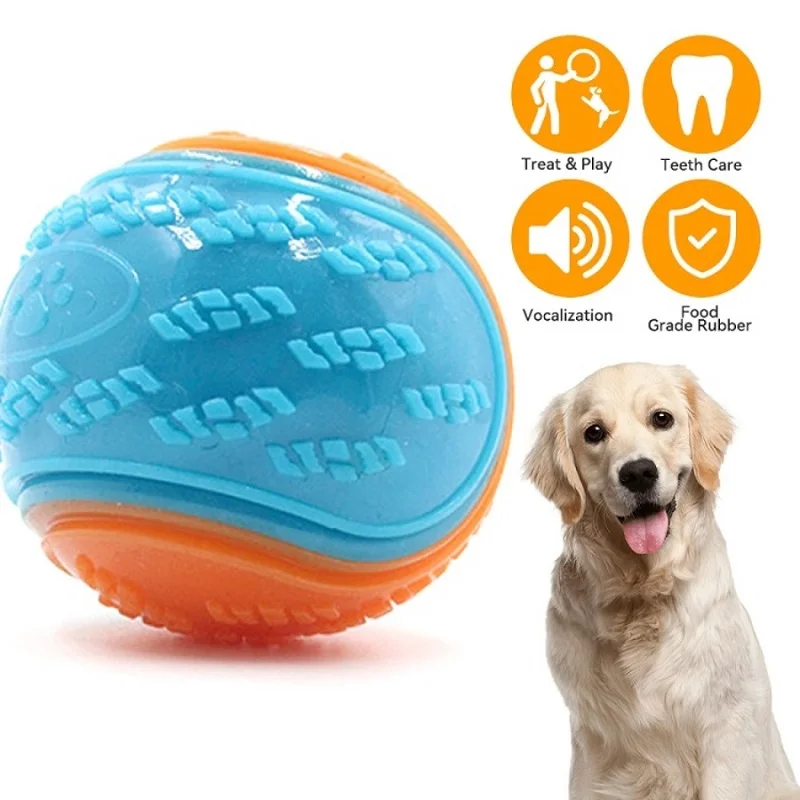 6Pcs Squeaky Dog Balls – Interactive Chew Toys for Dogs - Image 5