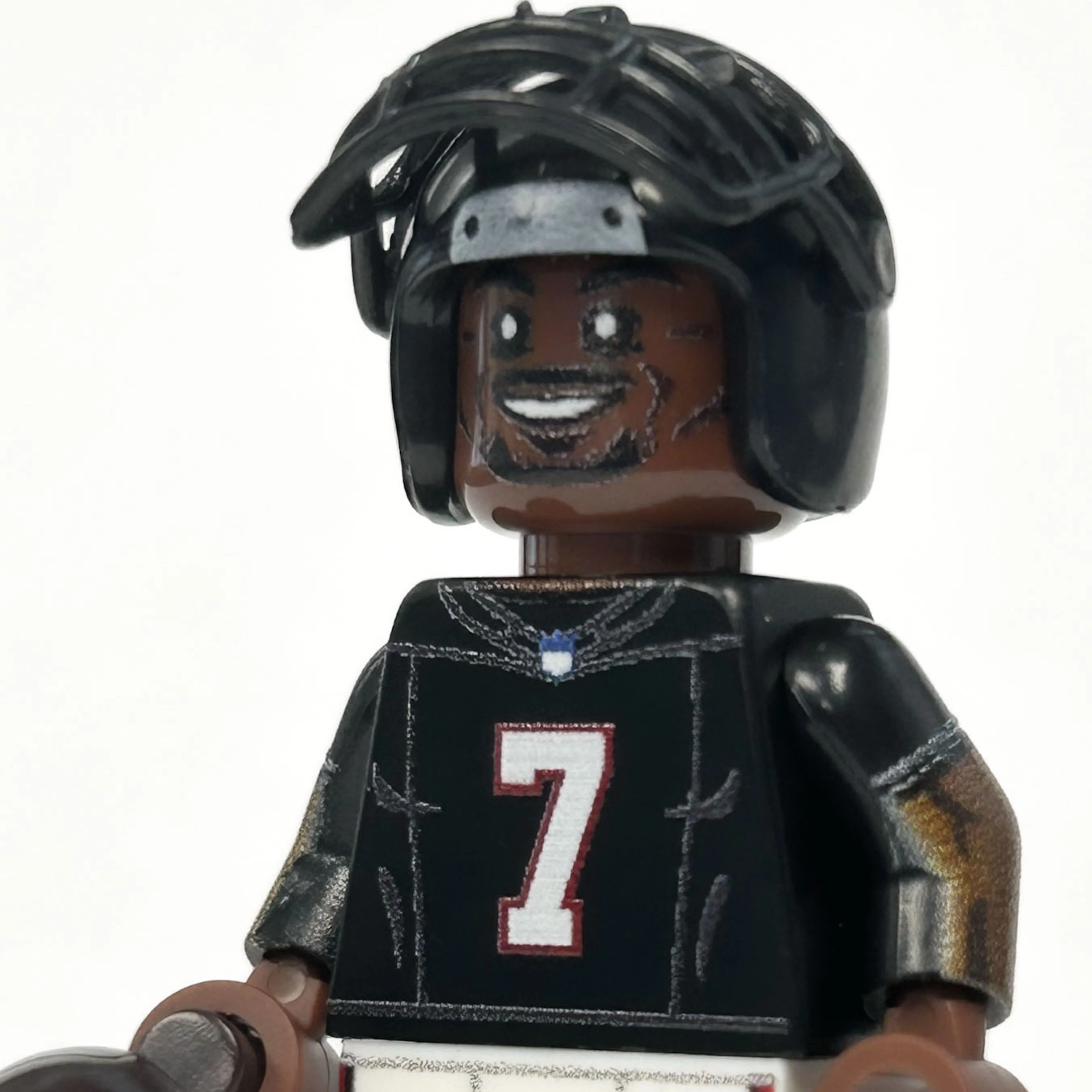 #7 RB Atlanta Football Player Minifig - Image 2