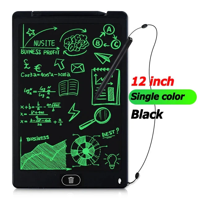 8.5 & 12 Inch LCD Writing Tablet for Kids – Digital Drawing Board & Handwriting Pad Toy with Stylus - Image 13