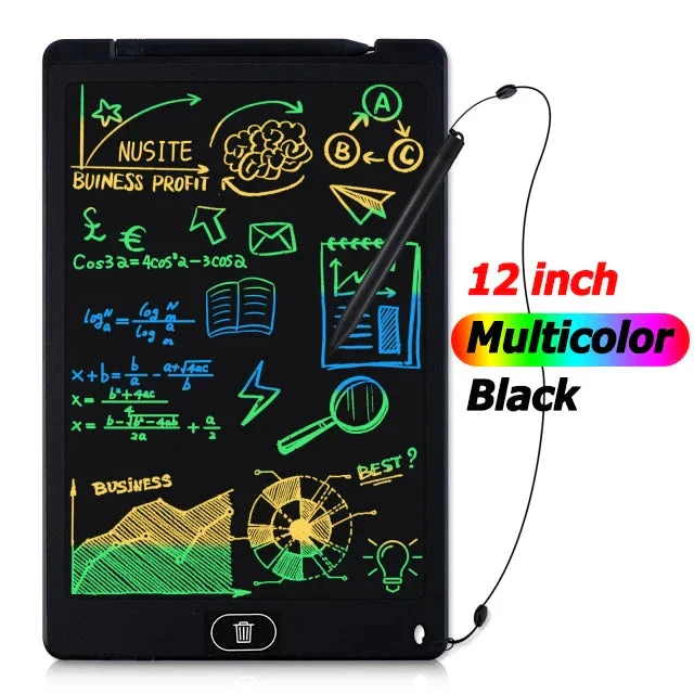 8.5 & 12 Inch LCD Writing Tablet for Kids – Digital Drawing Board & Handwriting Pad Toy with Stylus - Image 25