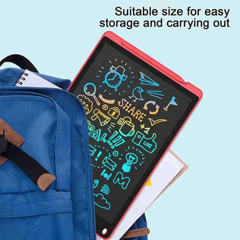8.5 & 12 Inch LCD Writing Tablet for Kids – Digital Drawing Board & Handwriting Pad Toy with Stylus - Image 5