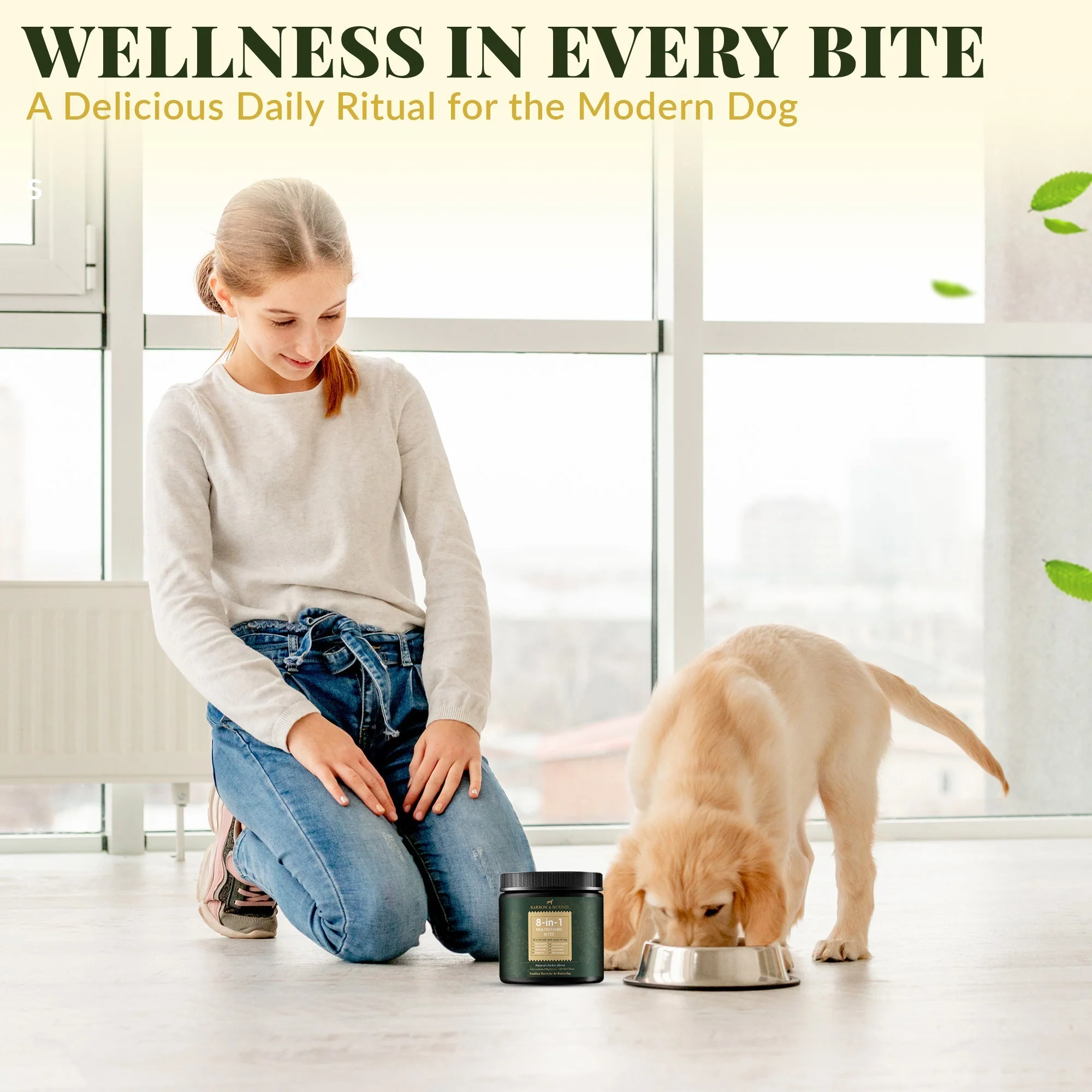 8-in-1 Daily Multivitamin Bites for Dogs – All-in-One Health Support, 120 Soft Chews - Image 5