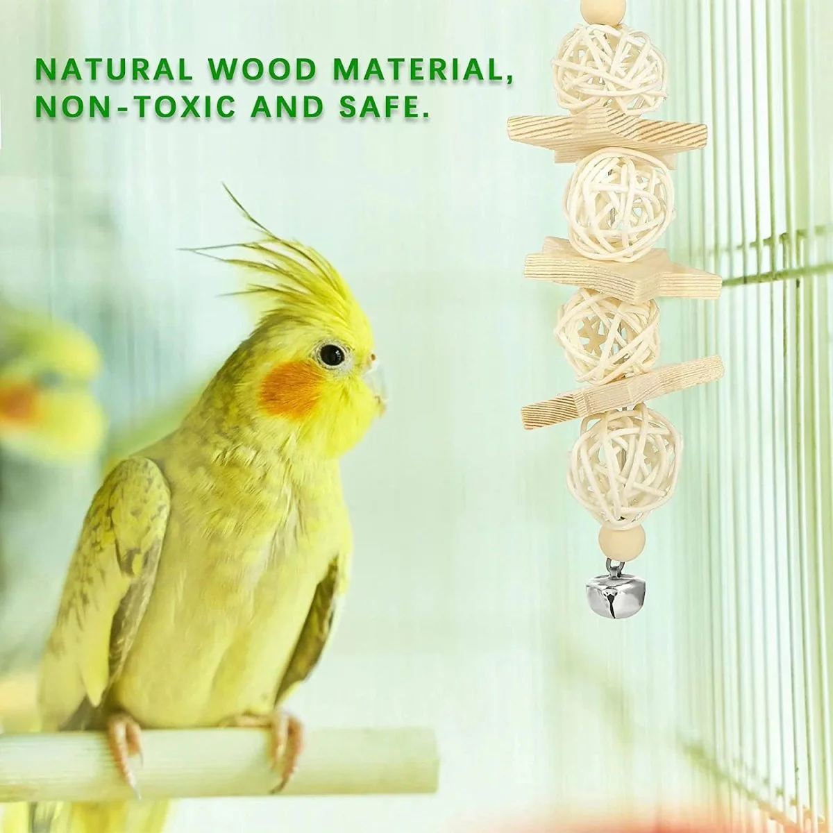 8 Pack Bird Toys for Cage Accessories - Image 4