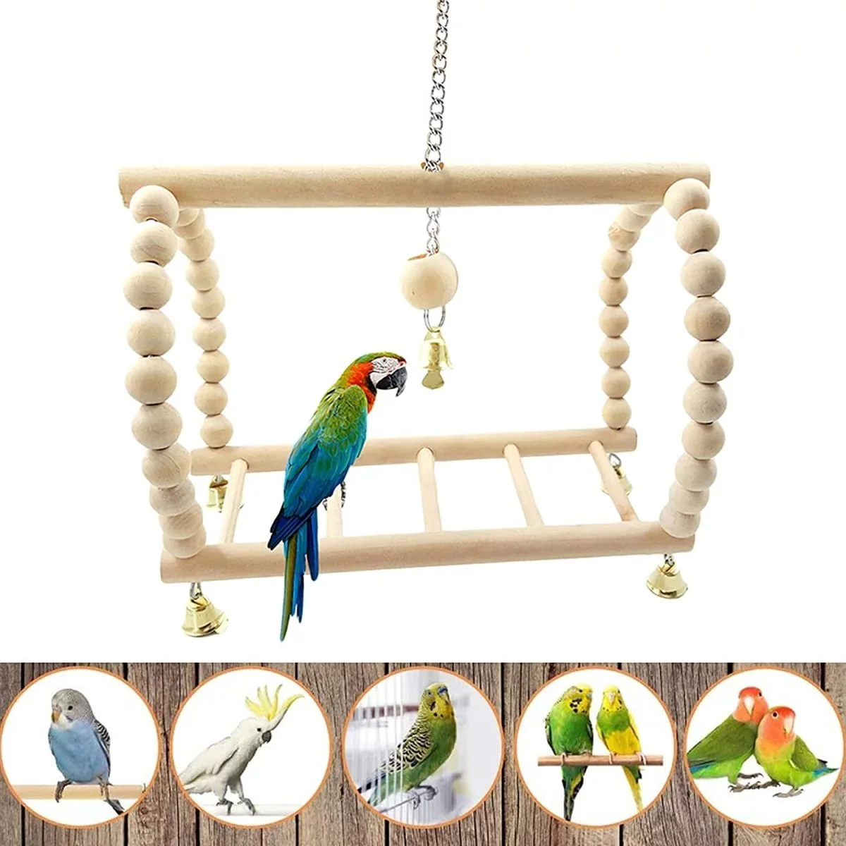 8 Pack Bird Toys for Cage Accessories - Image 5