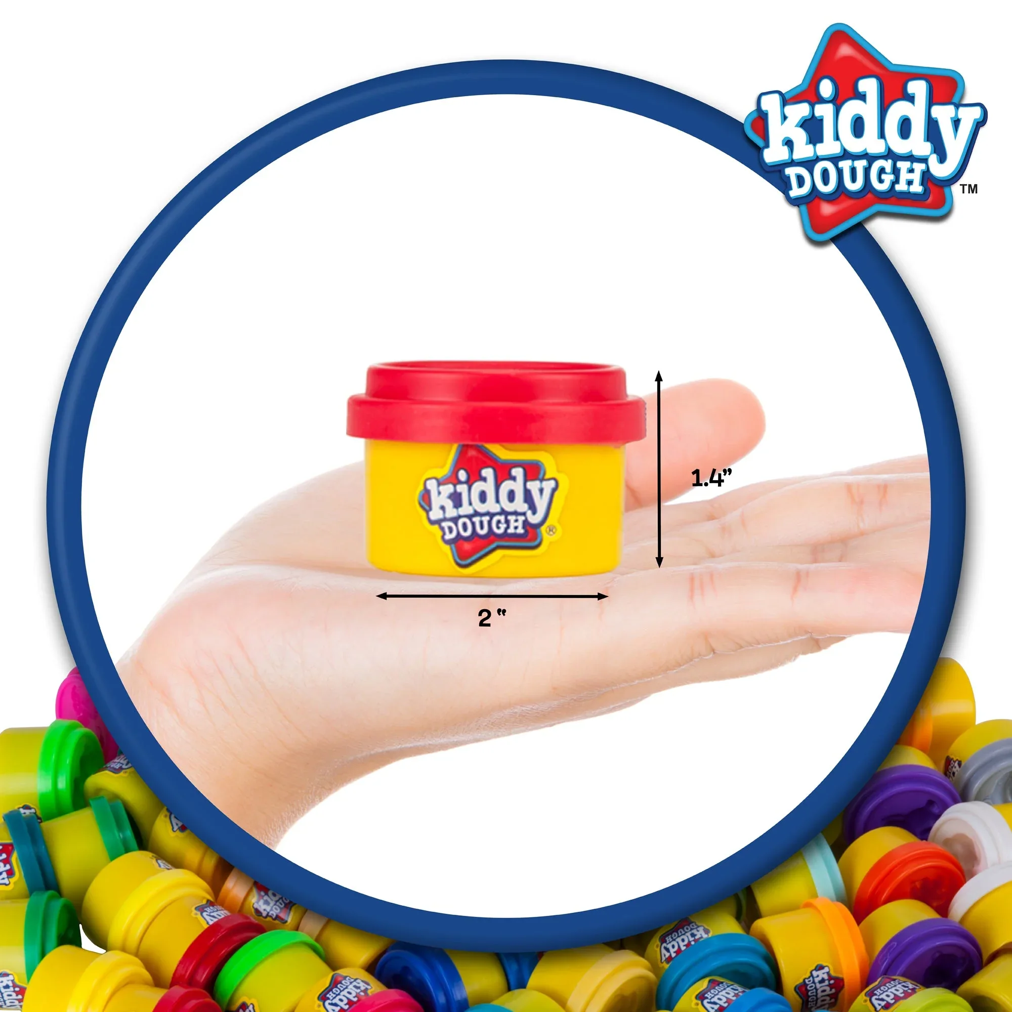 80 Pack of Kiddy Dough! Loads of Dough In 80 Colors! - Image 5