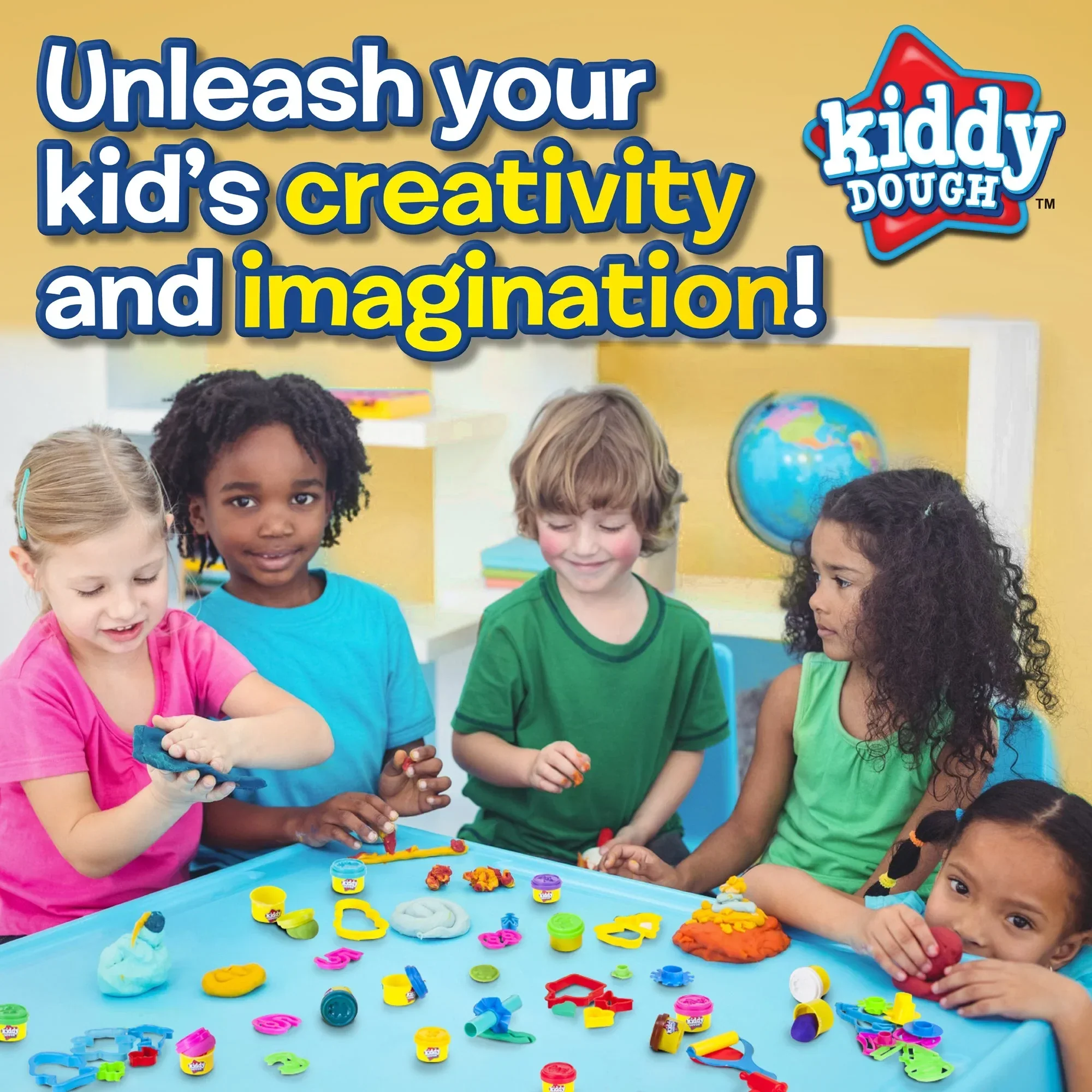 80 Pack of Kiddy Dough! Loads of Dough In 80 Colors! - Image 6