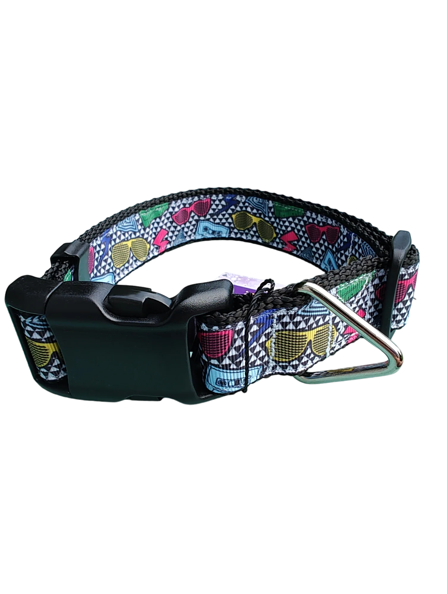 80's Style Nylon Dog Collar - Image 2