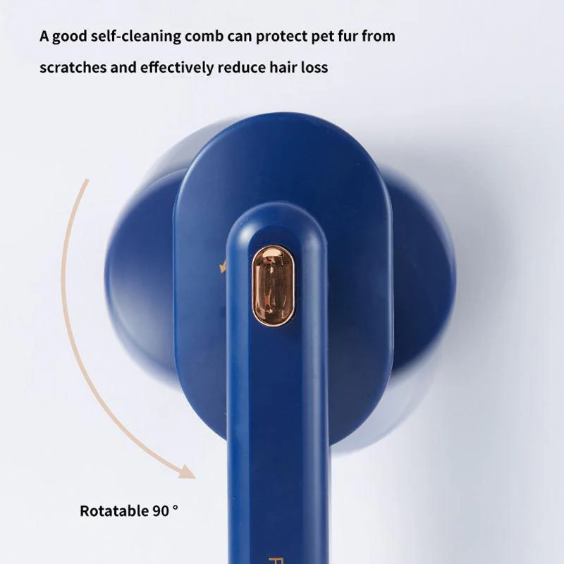 90 ° Rotation Pet Grooming Massage Brush - Image 8