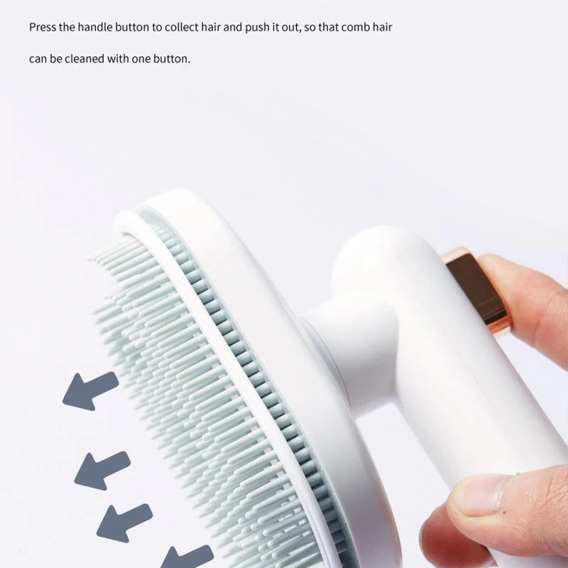 90 ° Rotation Pet Grooming Massage Brush - Image 9