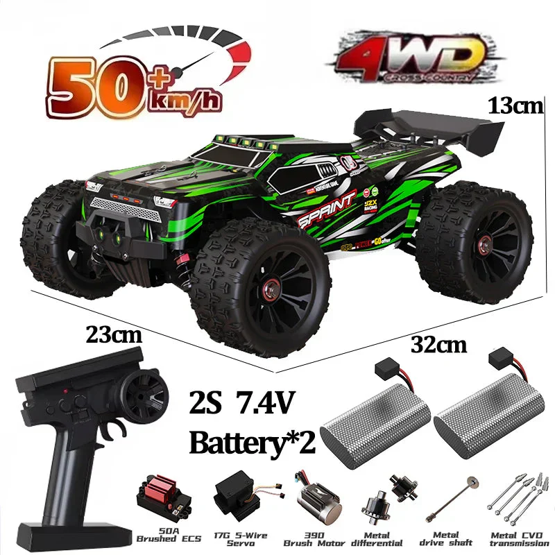 9522PRO 1:16 RC Car - 85KM/H Brushless 4WD Off-Road Drift Racing Truck with LED Lights, Professional High-Speed Remote Control Car - Image 17