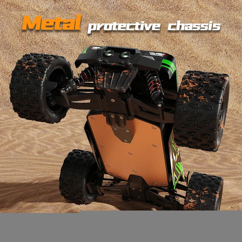 9522PRO 1:16 RC Car - 85KM/H Brushless 4WD Off-Road Drift Racing Truck with LED Lights, Professional High-Speed Remote Control Car - Image 5