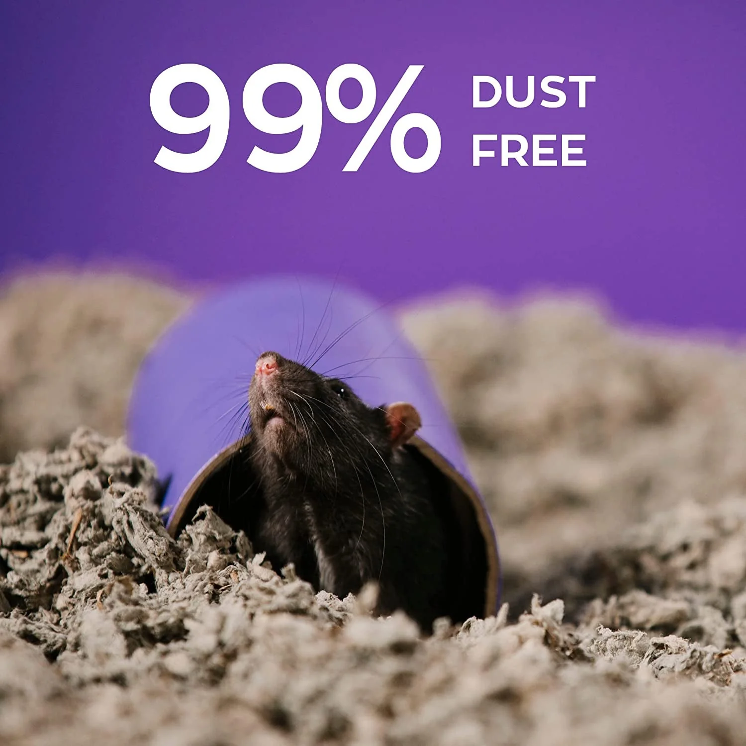 99% Dust-Free Natural Paper Small Pet Bedding with Odor Control, 30 L - Image 6