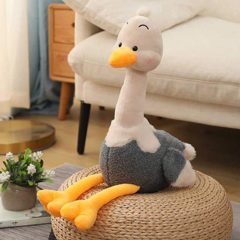 A Girl's Heart Flamingo Plush Toy Ugly Cute Duck Doll - Image 2