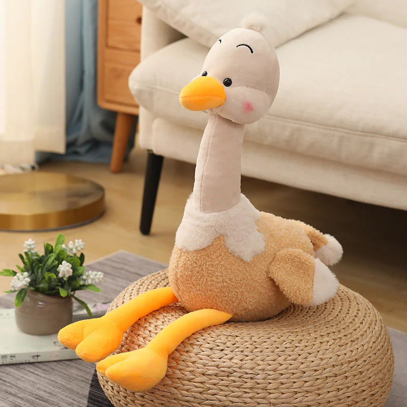 A Girl's Heart Flamingo Plush Toy Ugly Cute Duck Doll - Image 4