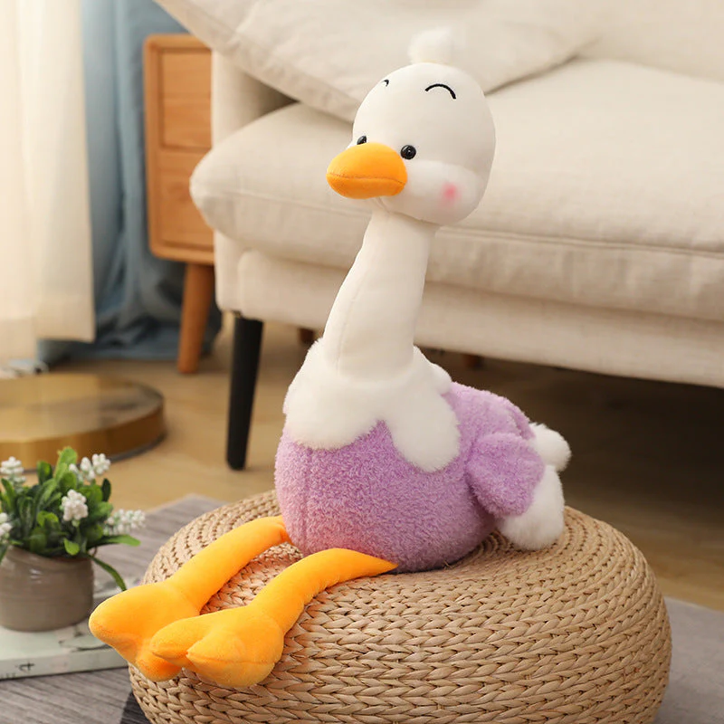 A Girl's Heart Flamingo Plush Toy Ugly Cute Duck Doll - Image 5
