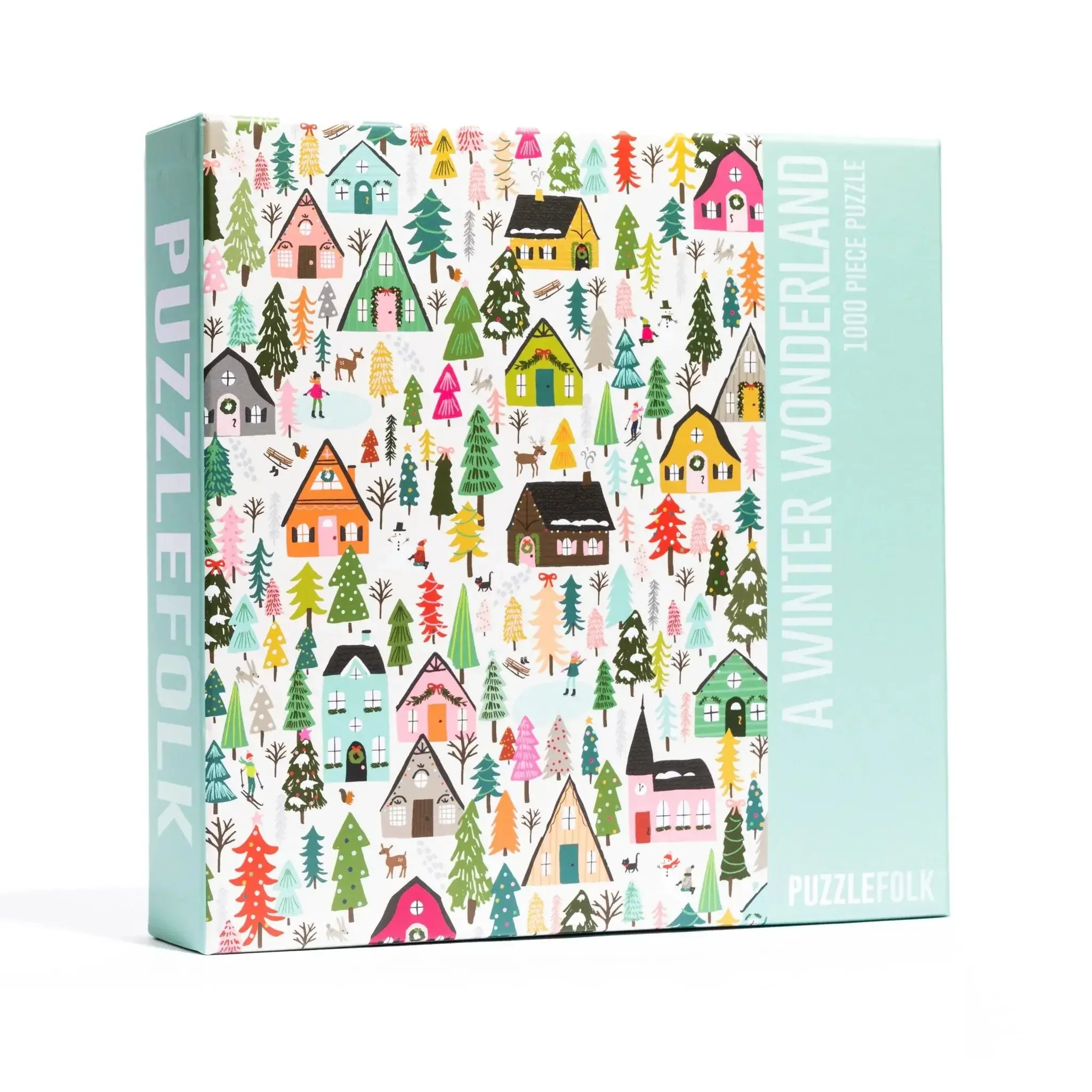A Winter Wonderland Christmas 1000 Piece Jigsaw Puzzle by Puzzlefolk - Image 2