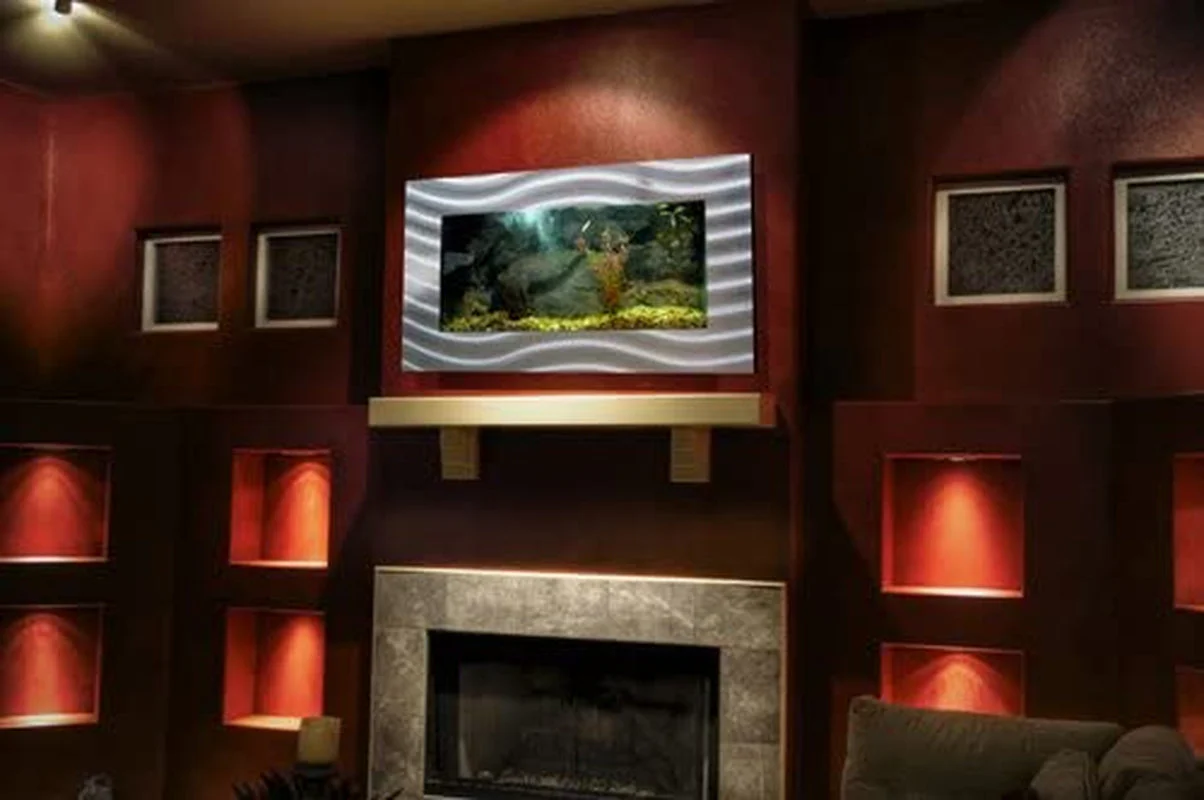 Aa-Skyline-Bsilver 2.0 Wall Mounted Aquarium, Brushed Silver - Image 8