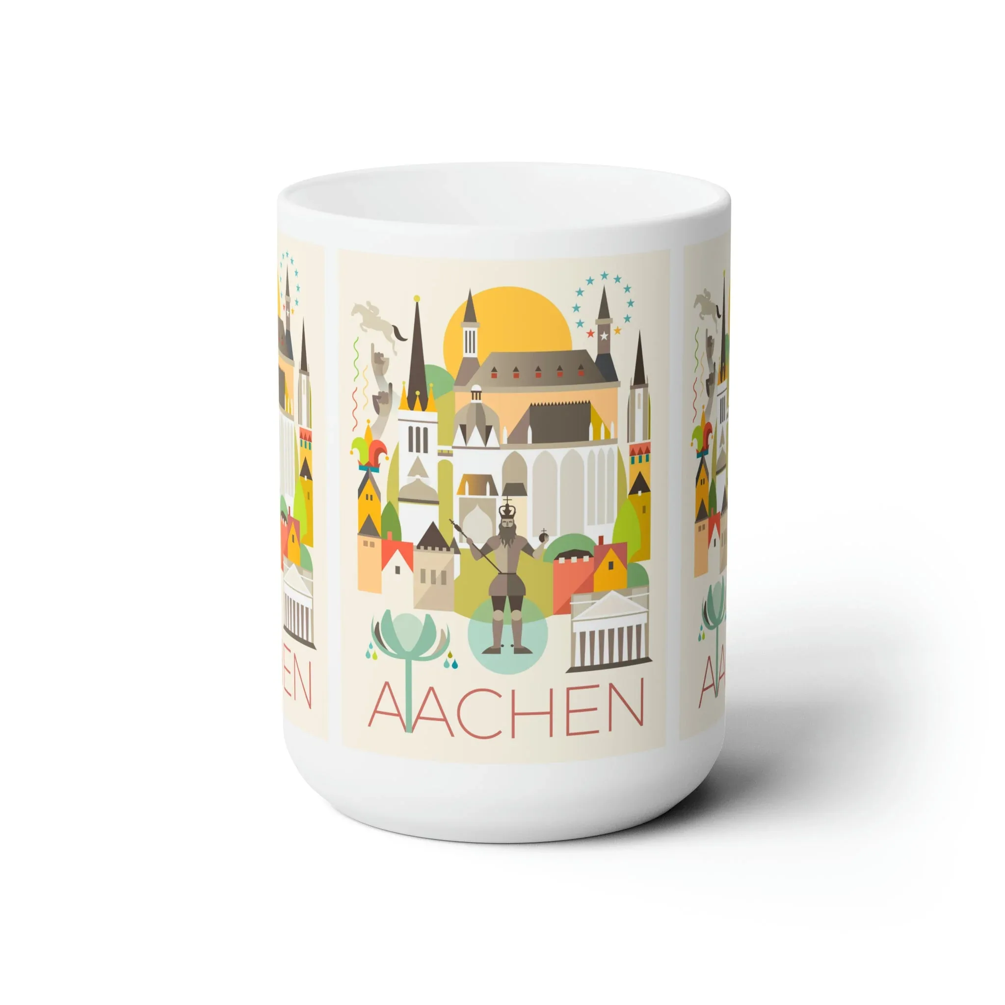 Aachen Ceramic Mug 11oz or 15oz - Image 2