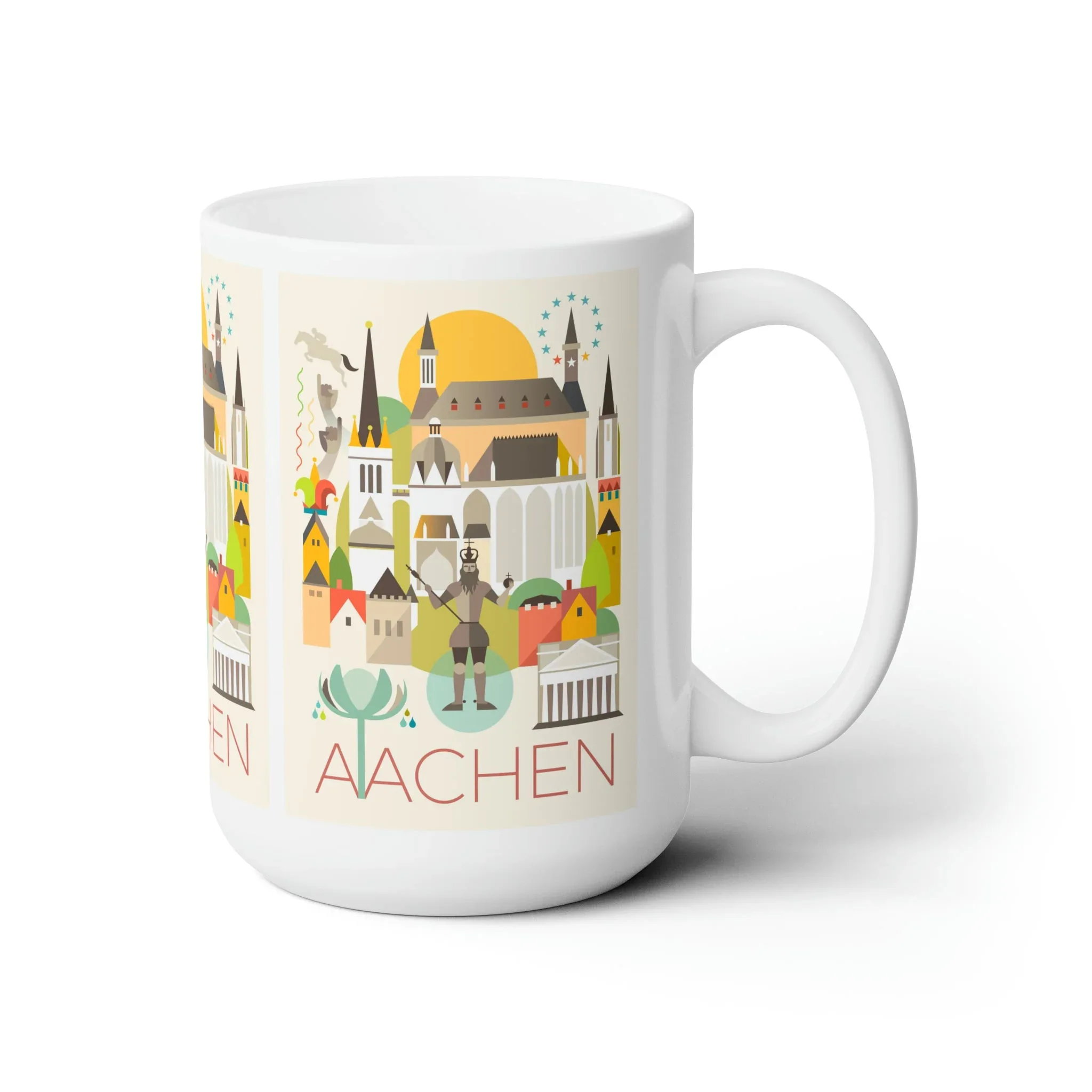Aachen Ceramic Mug 11oz or 15oz - Image 3