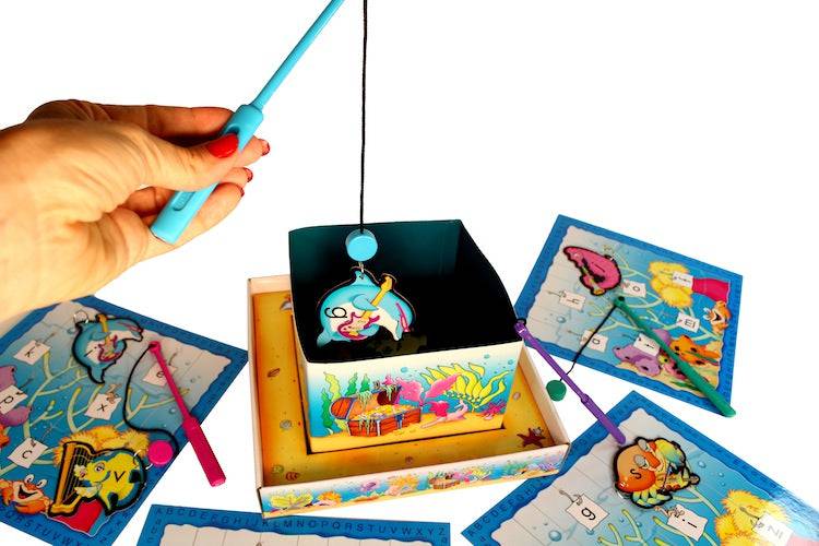 AB SEAS Magnetic Alphabet Fishing Game - Image 6