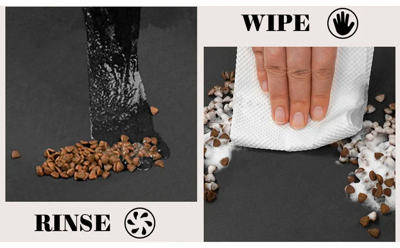 Absorbent Pet Feeding Mat with Waterproof Backing for Dogs & Cats - Image 5