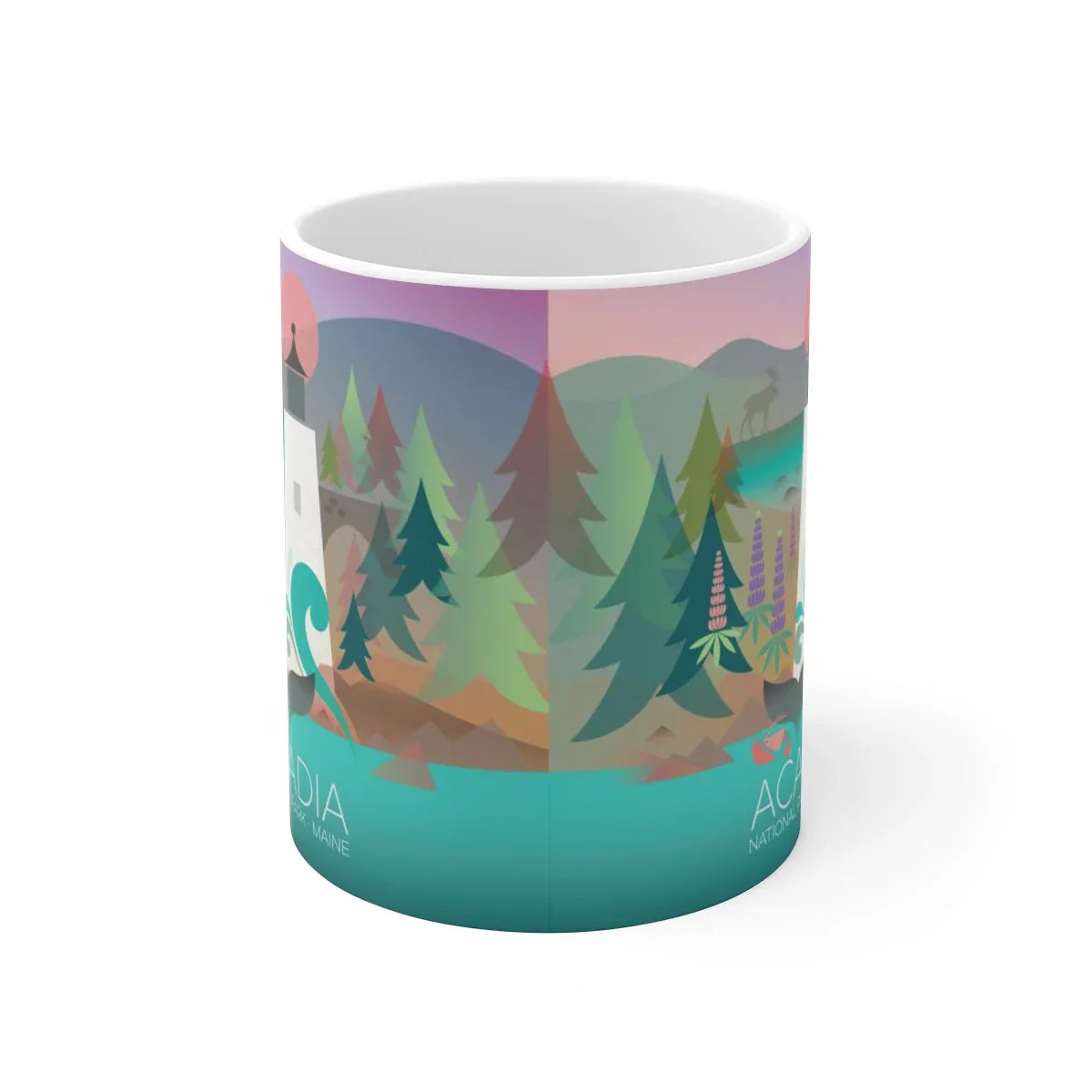 ACADIA NATIONAL PARK OZ CERAMIC MUG - Image 4