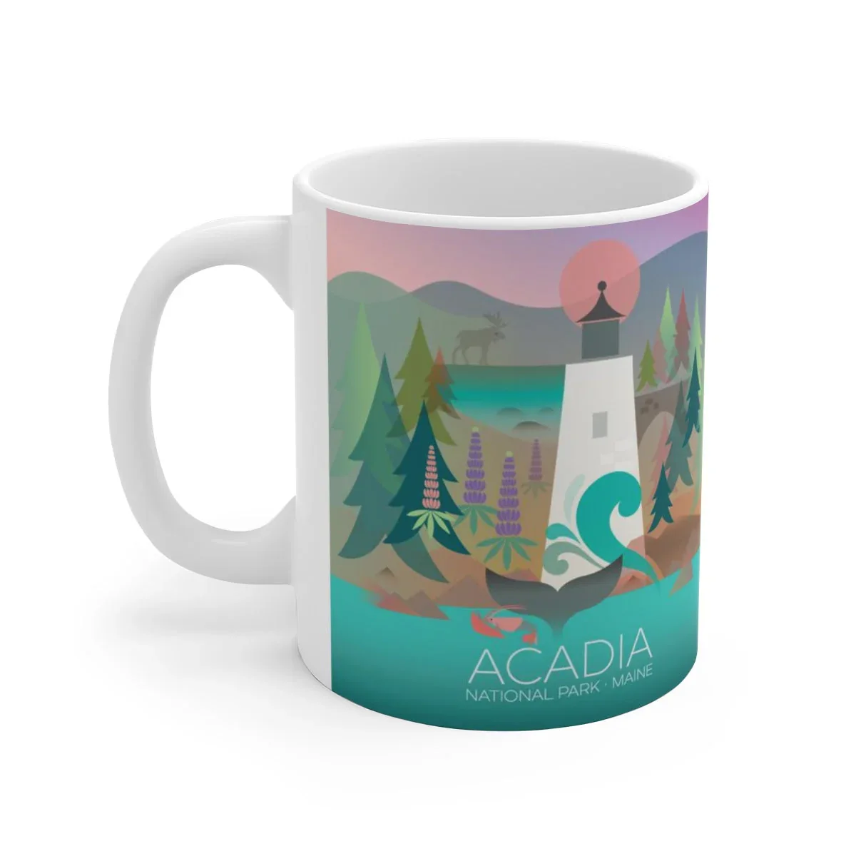 ACADIA NATIONAL PARK OZ CERAMIC MUG - Image 6