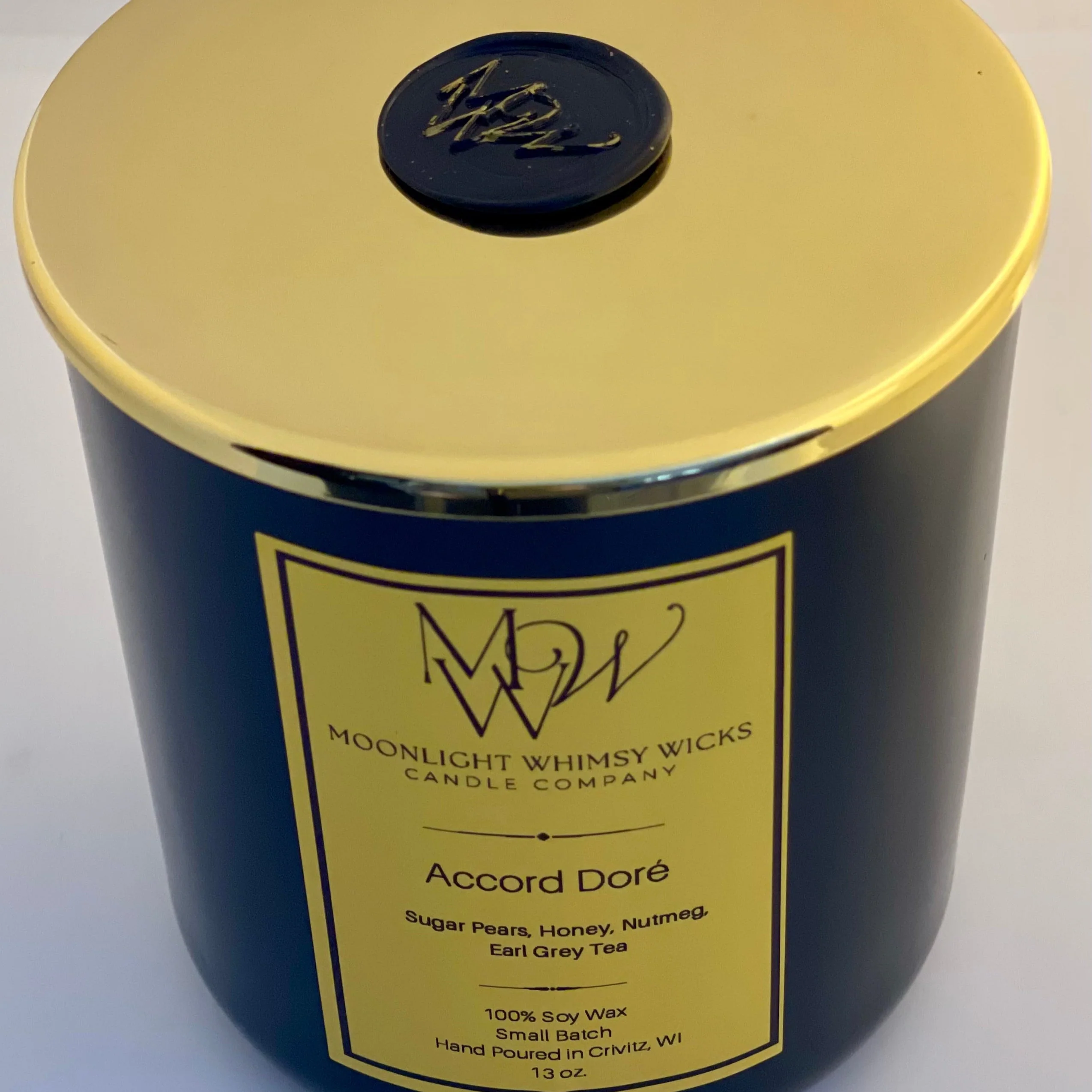 Accord Doré | Luxury Soy Wax Candle - Image 3