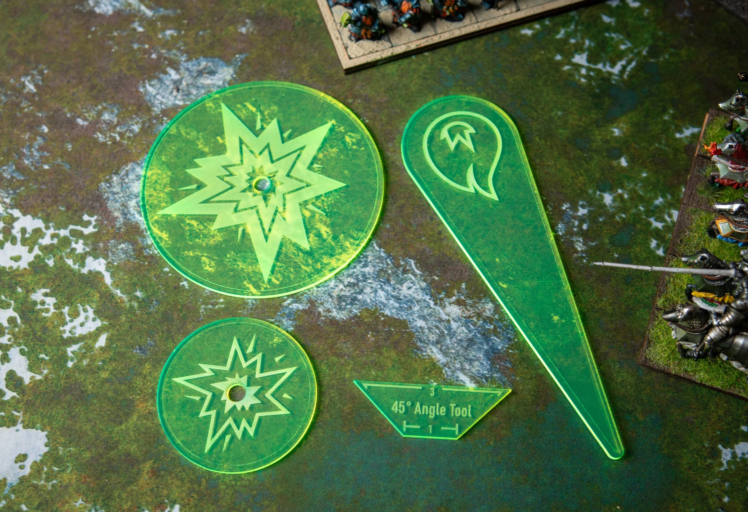 Acrylic Blast Template Set for The Old World - Image 5