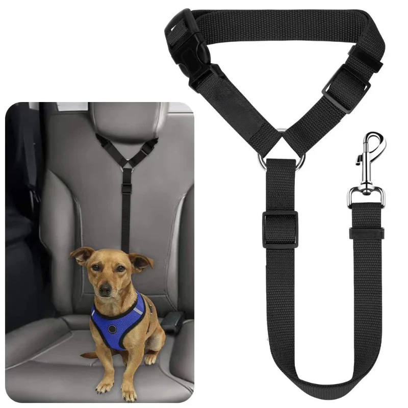 Adjustable Dog Car Seat Belt for Safe & Easy Travel - Image 11