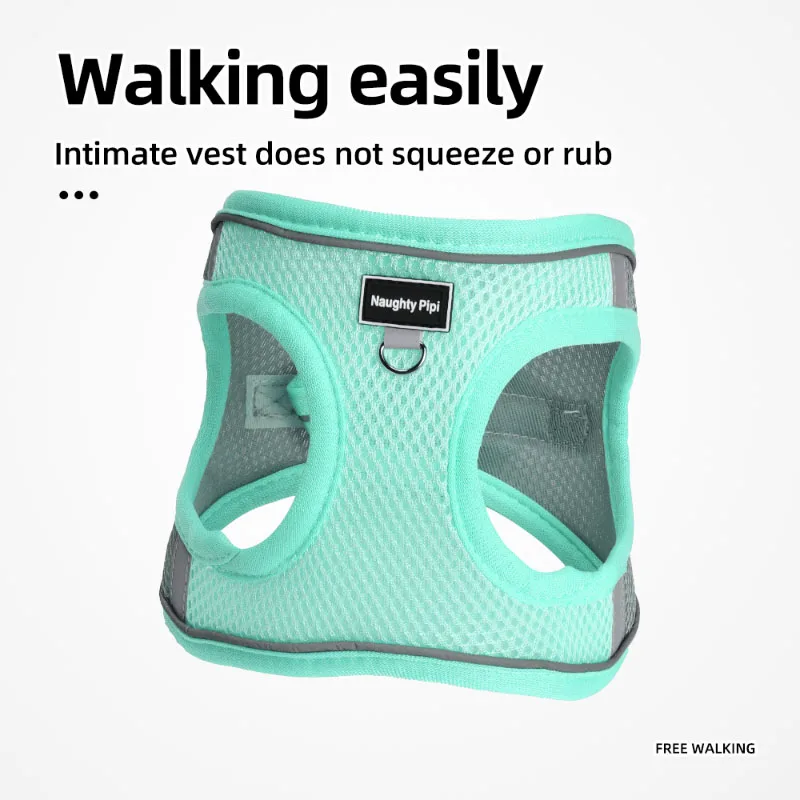 Adjustable Dog Harness & Leash Set for Small Dogs – Comfortable & Safe Walking Gear - Image 6