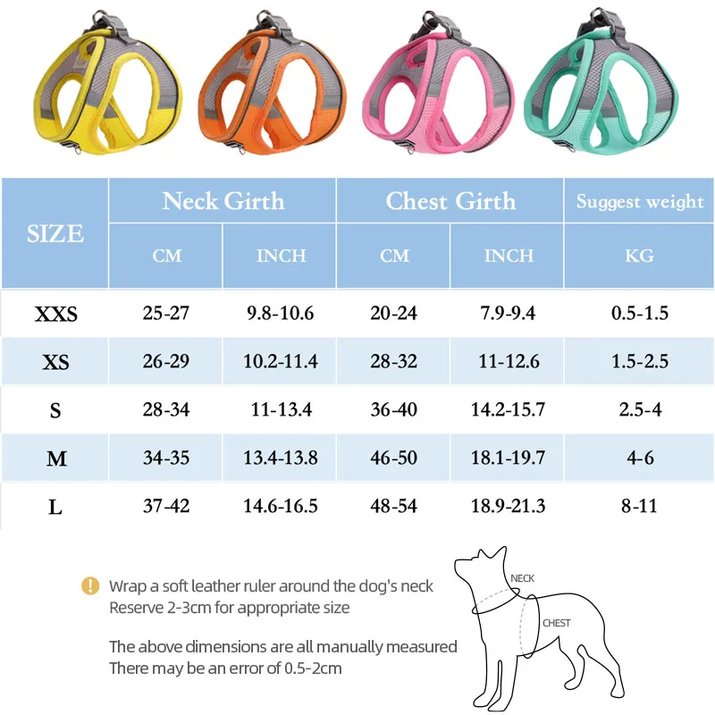 Adjustable Dog Harness & Leash Set for Small Dogs – Comfortable & Safe Walking Gear - Image 7