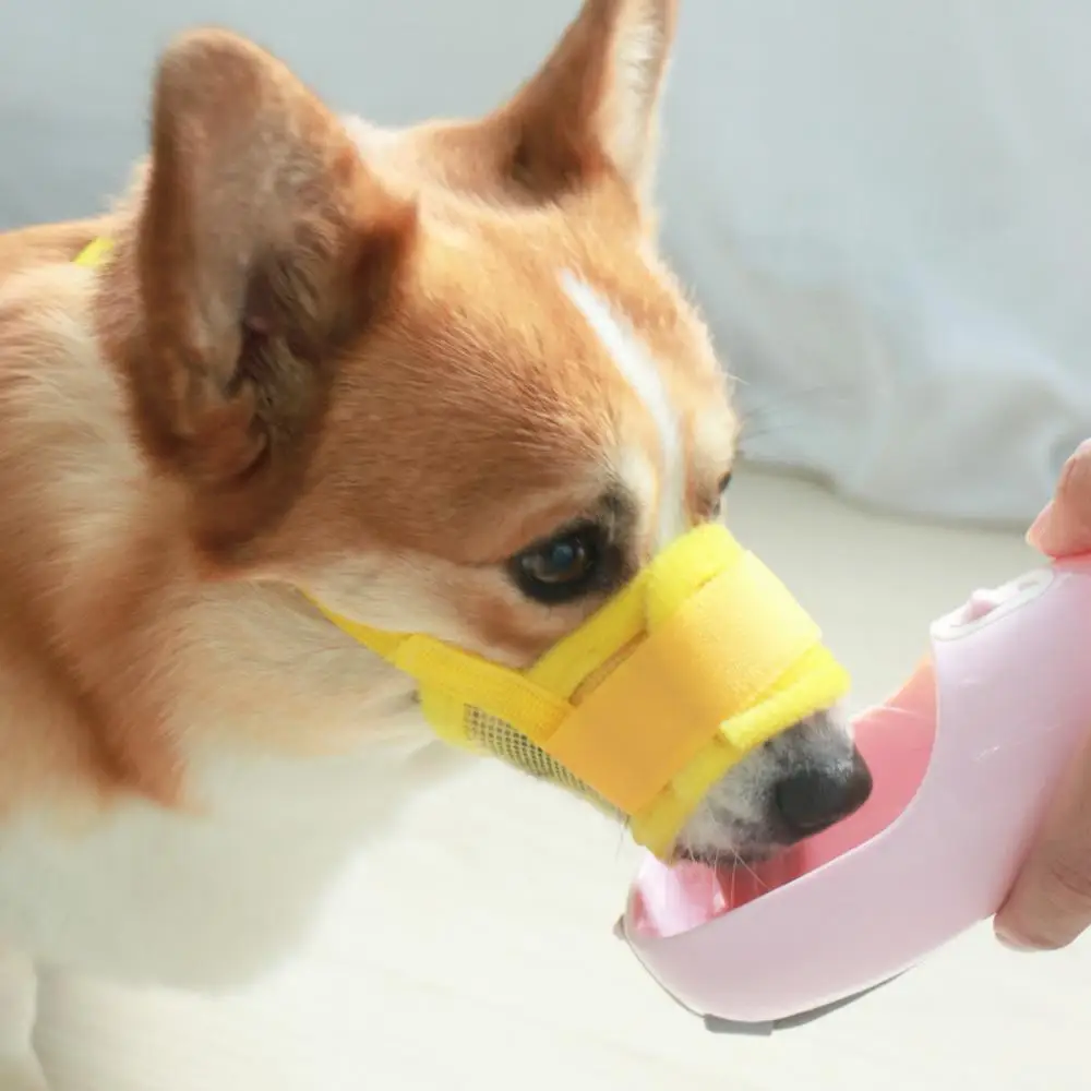Adjustable Mesh Dog Muzzle – Anti-Barking & Anti-Biting Breathable Mouth Cover for Small & Medium Dogs - Image 2